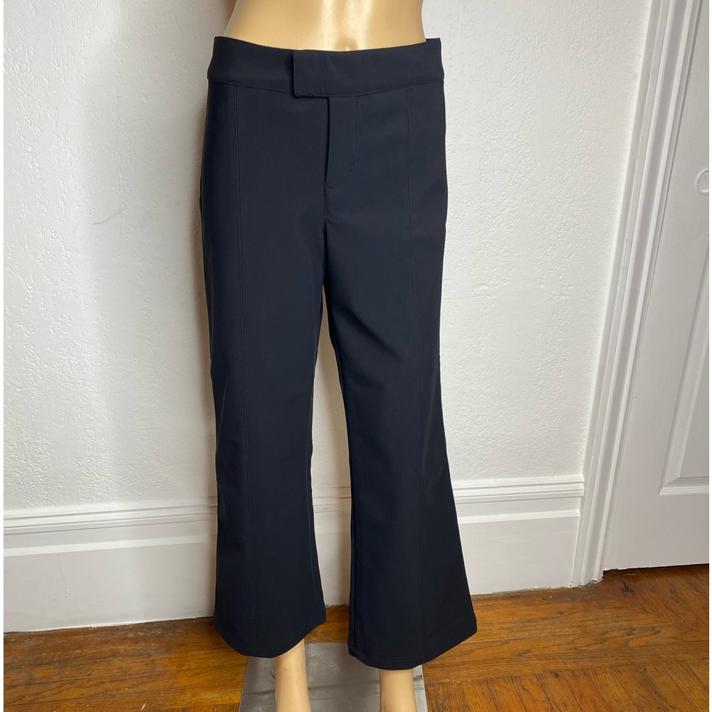 PRANA Cortina Hiking Ski Pants Women’s Size M Fleece Black Bootcut EUC